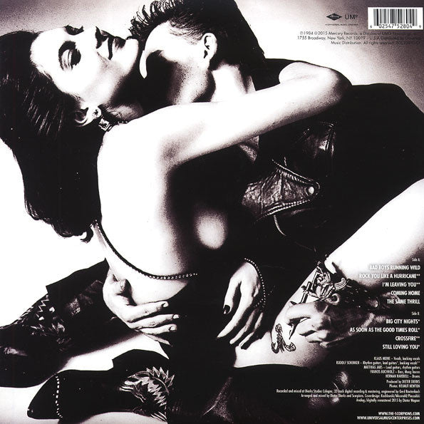 Scorpions : Love At First Sting (LP, Album, RE, RM, 180)