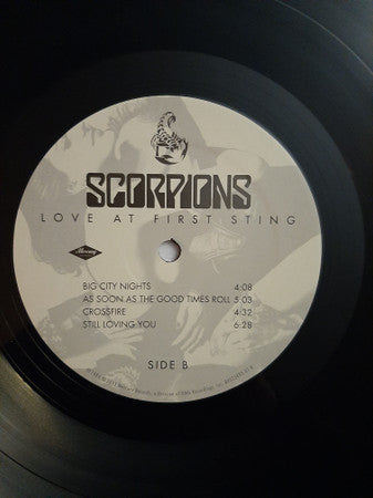 Scorpions : Love At First Sting (LP, Album, RE, RM, 180)