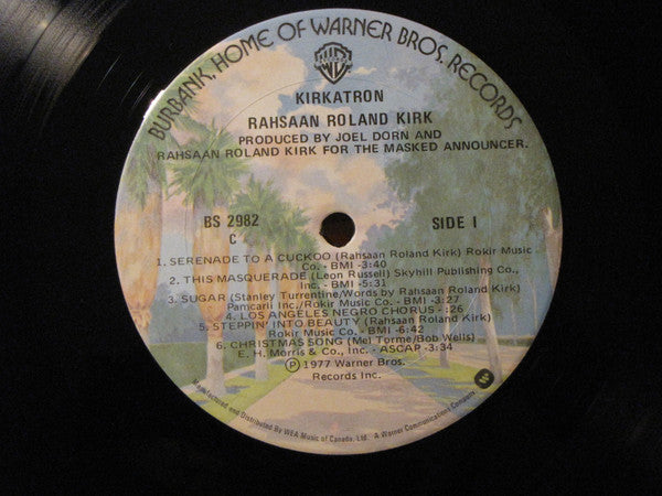 Roland Kirk : Kirkatron (LP, Album)