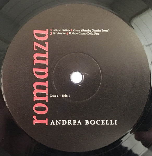 Andrea Bocelli : Romanza (2xLP, Comp, RE, RM, 180)