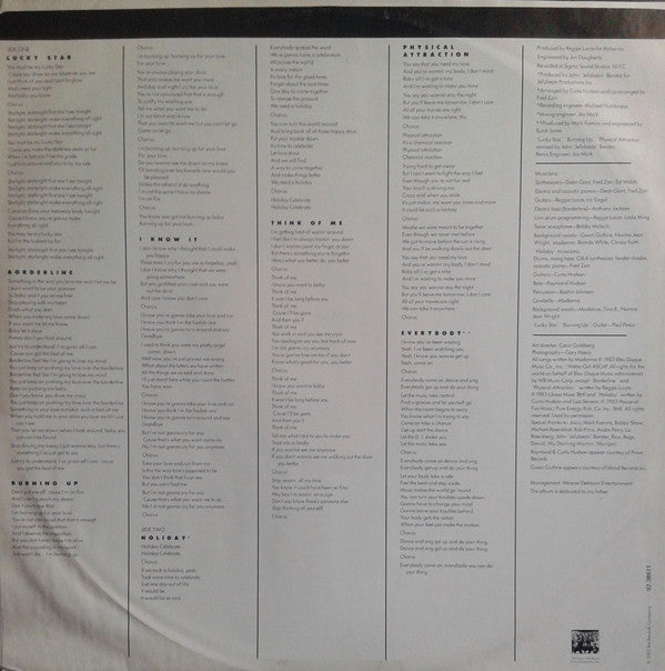 Madonna : Madonna (LP, Album, RE)