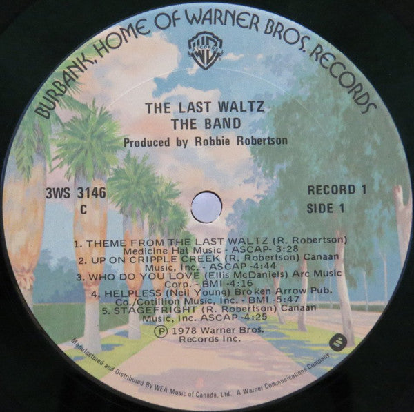 The Band : The Last Waltz (3xLP, Album)