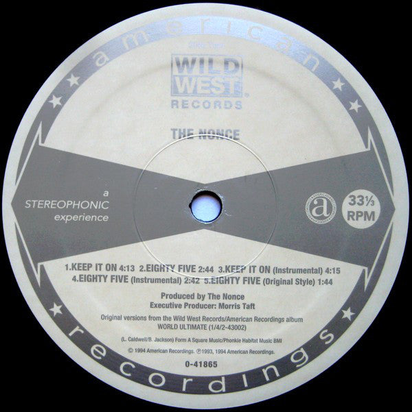 The Nonce : Mix Tapes / Keep It On (12")