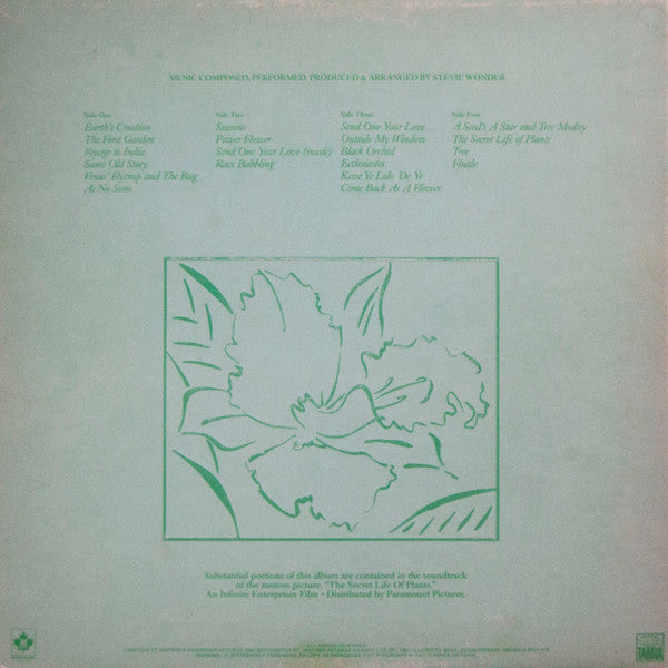 Stevie Wonder : Journey Through The Secret Life Of Plants (2xLP, Album, Tri)