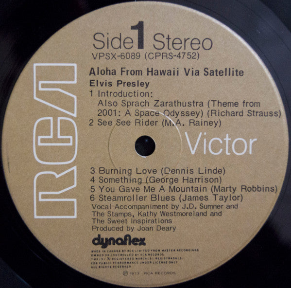 Elvis Presley : Aloha From Hawaii Via Satellite (2xLP, Album, Gat)