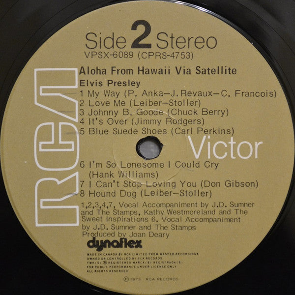 Elvis Presley : Aloha From Hawaii Via Satellite (2xLP, Album, Gat)