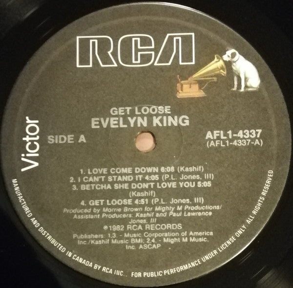 Evelyn King : Get Loose (LP, Album)