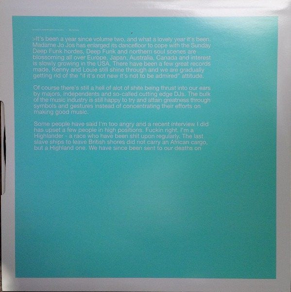 Keb Darge : Keb Darge's Legendary Deep Funk Volume 3 (2xLP, Comp)