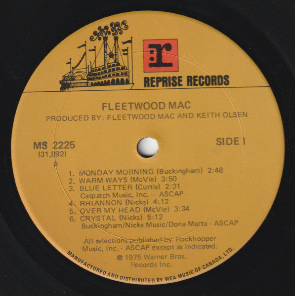 Fleetwood Mac : Fleetwood Mac (LP, Album, RE)