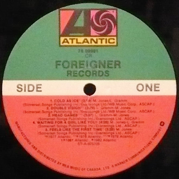 Foreigner : Records (LP, Comp, Gat)