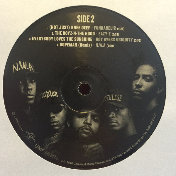 Various : Straight Outta Compton (Music From The Motion Picture) (2xLP, Comp, Gat)