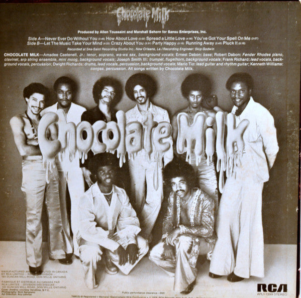 Chocolate Milk (2) : Chocolate Milk (LP, Album)