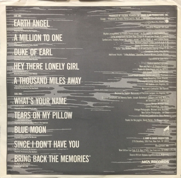 New Edition : Under The Blue Moon (LP, Album)