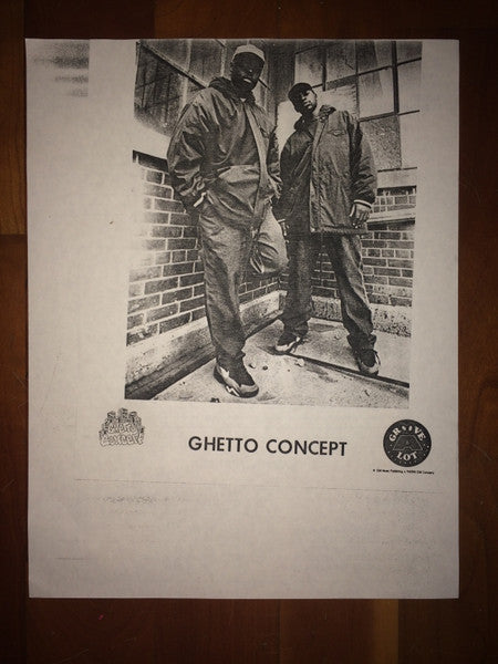 Ghetto Concept : E-Z On The Motion / Hard Copy (12", Promo)
