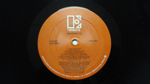 The Doors : 13 (LP, Comp, RE)