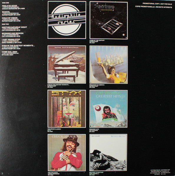 Various : Audiophile Series (LP, Comp, Promo, Smplr)