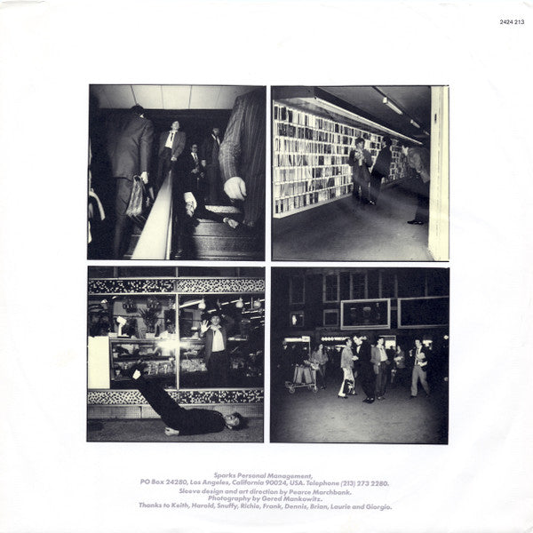 Sparks : Terminal Jive (LP, Album)