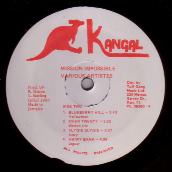 Various : Kangals Mission Impossible Vol.1 (LP, Comp)