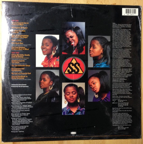 Sister Souljah : 360 Degrees Of Power (LP, Album)