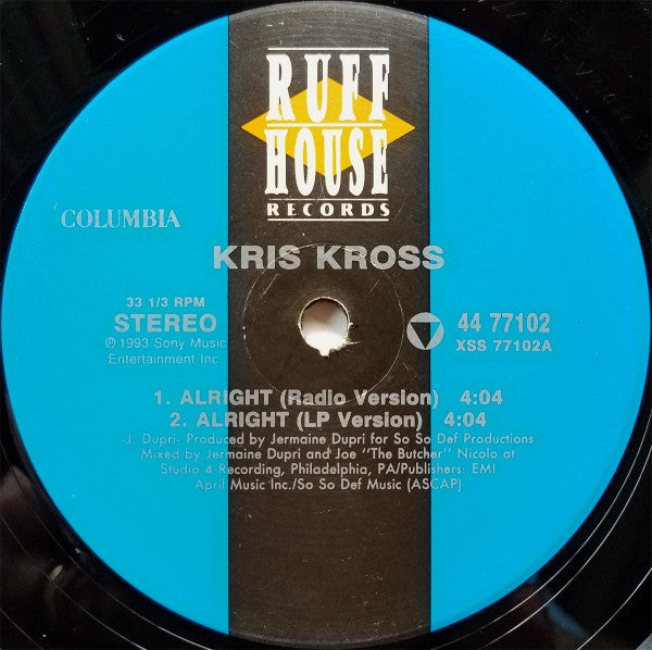 Kris Kross : Alright (12")