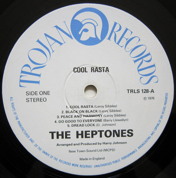 The Heptones : Cool Rasta (LP, Album)