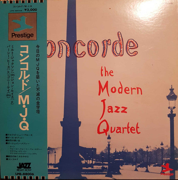 The Modern Jazz Quartet : Concorde (LP, Album, Mono, RE)