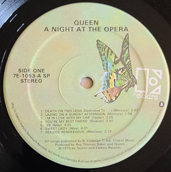 Queen : A Night At The Opera (LP, Album, SP )