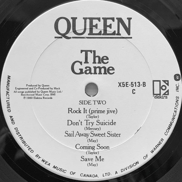 Queen : The Game (LP, Album, Foi)