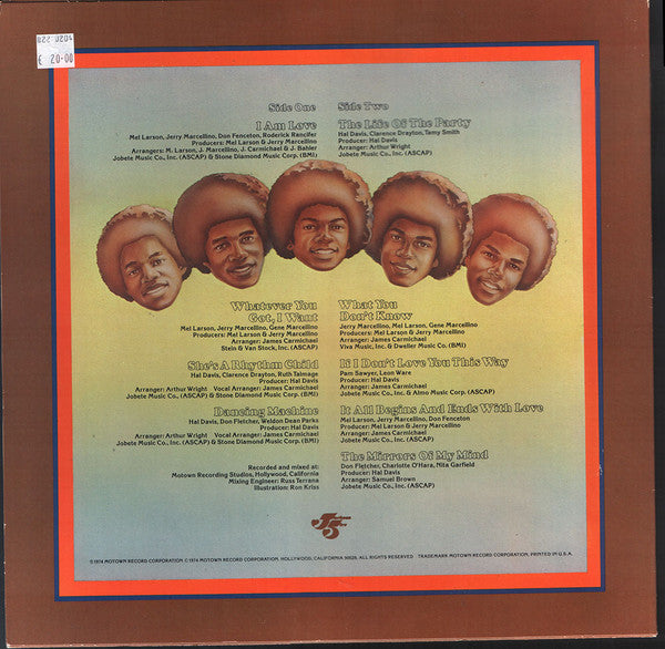 The Jackson 5 : Dancing Machine (LP, Album)