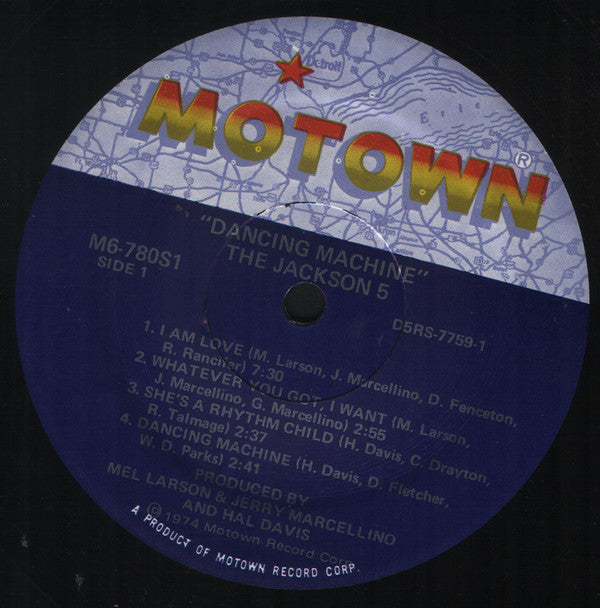 The Jackson 5 : Dancing Machine (LP, Album)