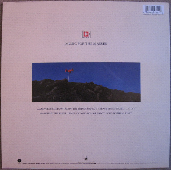 Depeche Mode : Music For The Masses (LP, Album)