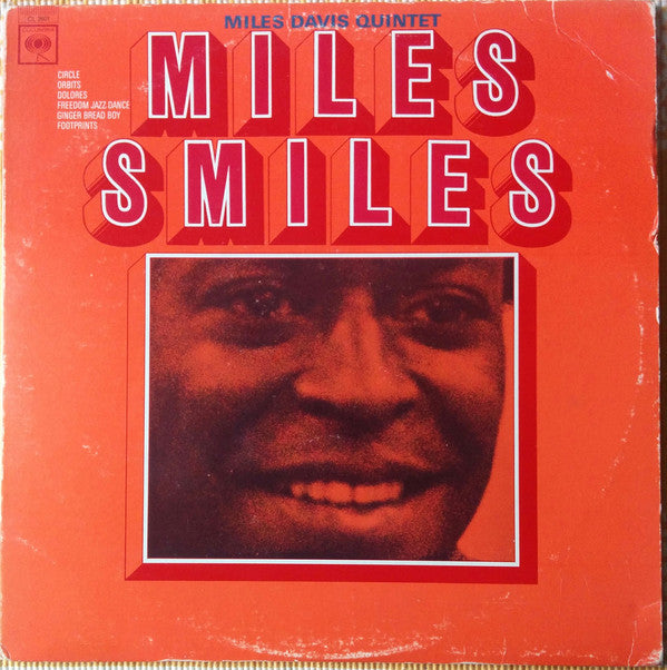 The Miles Davis Quintet : Miles Smiles  (LP, Album, Mono)