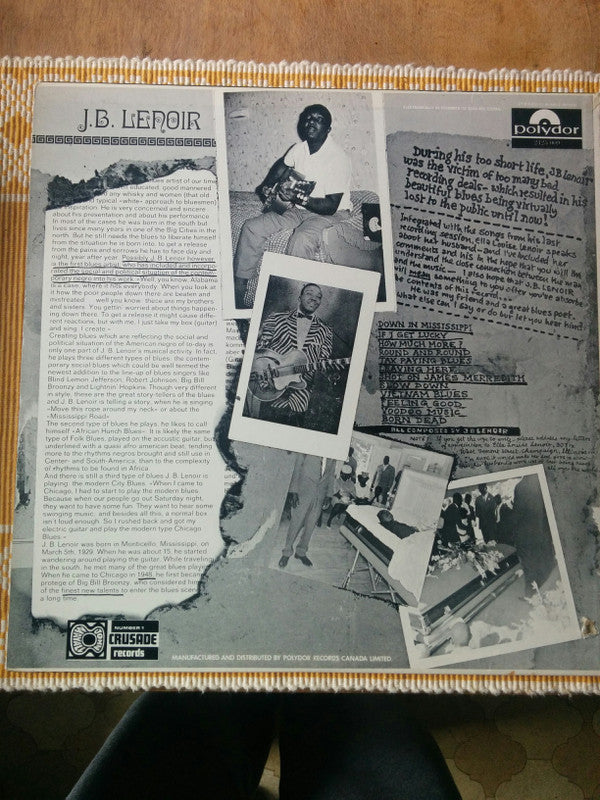 J.B. Lenoir : J.B. Lenoir  (LP, Album)