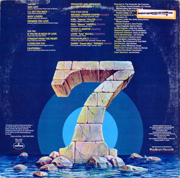 Con Funk Shun : 7 (LP, Album, 18 )