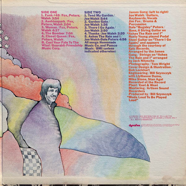 James Gang : James Gang Rides Again (LP, Album, Gat)