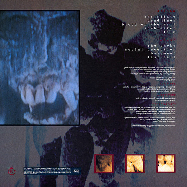 Skinny Puppy : Bites (LP, Album, RE)