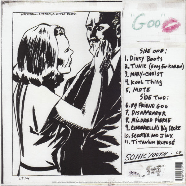 Sonic Youth : Goo (LP, Album, RE, RM)