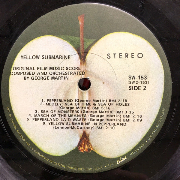 The Beatles : Yellow Submarine (LP, Album, Los)