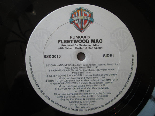 Fleetwood Mac : Rumours (LP, Album, RE)
