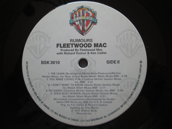 Fleetwood Mac : Rumours (LP, Album, RE)