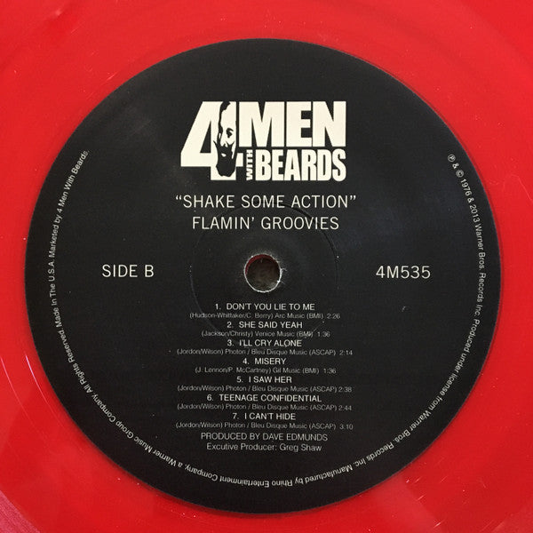 The Flamin' Groovies : Shake Some Action (LP, Album, Ltd, RE, Red)