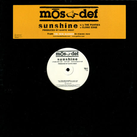 Mos Def : Sunshine (12", Promo)