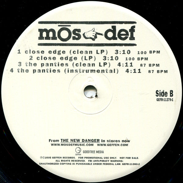 Mos Def : Sunshine (12", Promo)