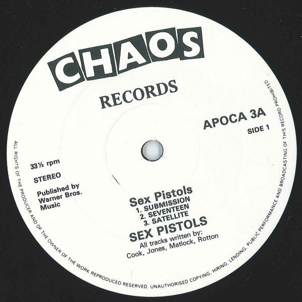 Sex Pistols : The Mini Album (12", MiniAlbum)