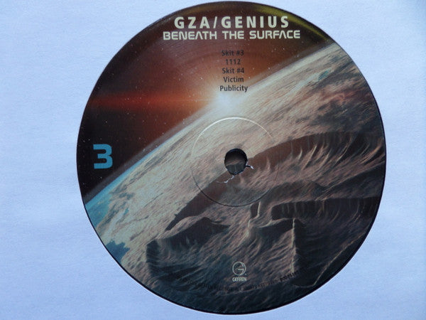 GZA / The Genius : Beneath The Surface (2xLP, Album, RE)