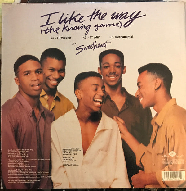 Hi-Five : I Like The Way (The Kissing Game) (12")