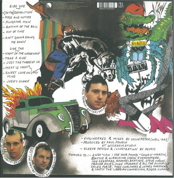 The Meteors (2) : Monkey's Breath (LP, Album, RE, Gre)