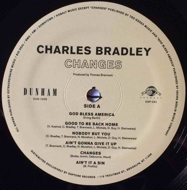 Charles Bradley : Changes (LP, Album)
