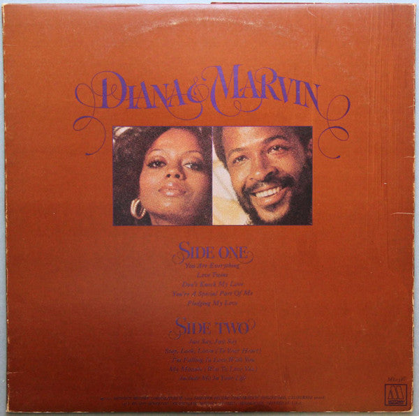 Diana Ross & Marvin Gaye : Diana & Marvin (LP, Album, Tri)
