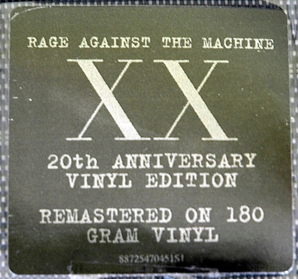 Rage Against The Machine : Rage Against The Machine (LP, Album, RE, RM, 180)